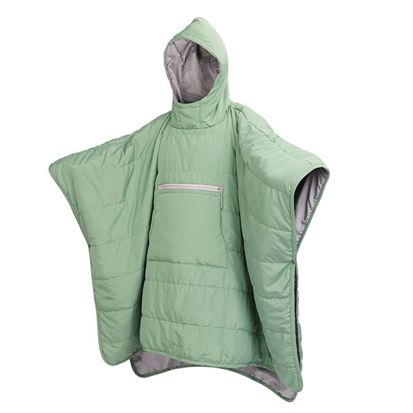 Winter Portable Water-resistant Wearable Cloak Cape Sleeping Bag