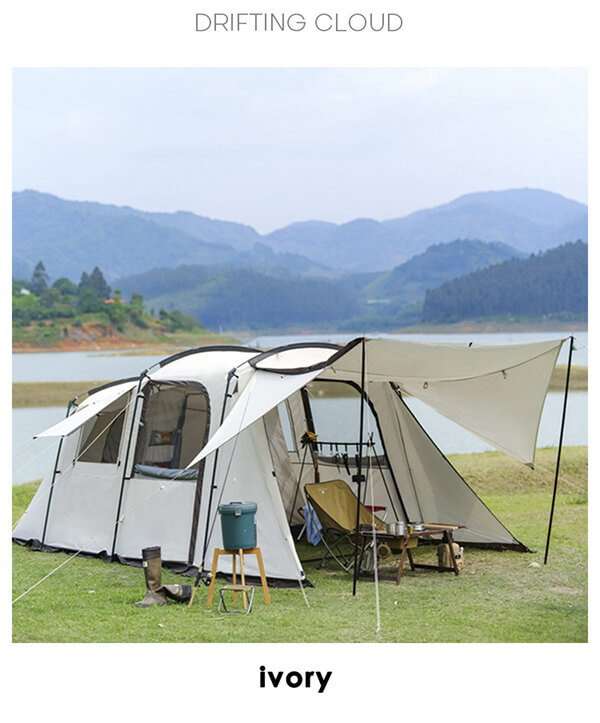 4-8 People Double Layer Camping Tent - ZheJiang Kaisi Outdoor Products ...